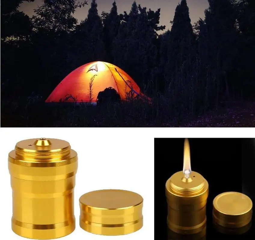 Tritium Gas Tube - Portable Metal Mini Alcohol Lamp Lab