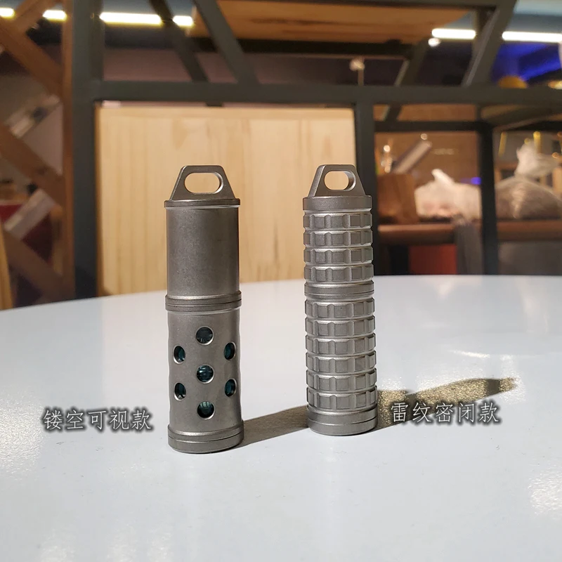 Tritium Gas Tube - EDC Titanium Alloy PEI Paracord Beads