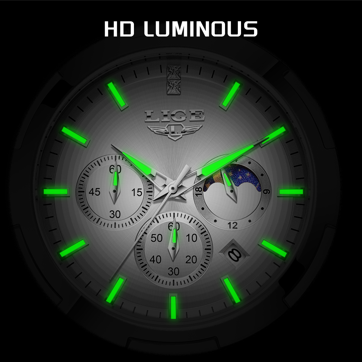 LIGE Top Brand Luxury Watch Wo - Smartwatch Ladies Watches Branded recension och pris