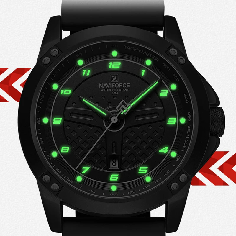 NAVIFORCE New 8031 Men Watch T - Smartwatch Army Watches For Men recension och pris