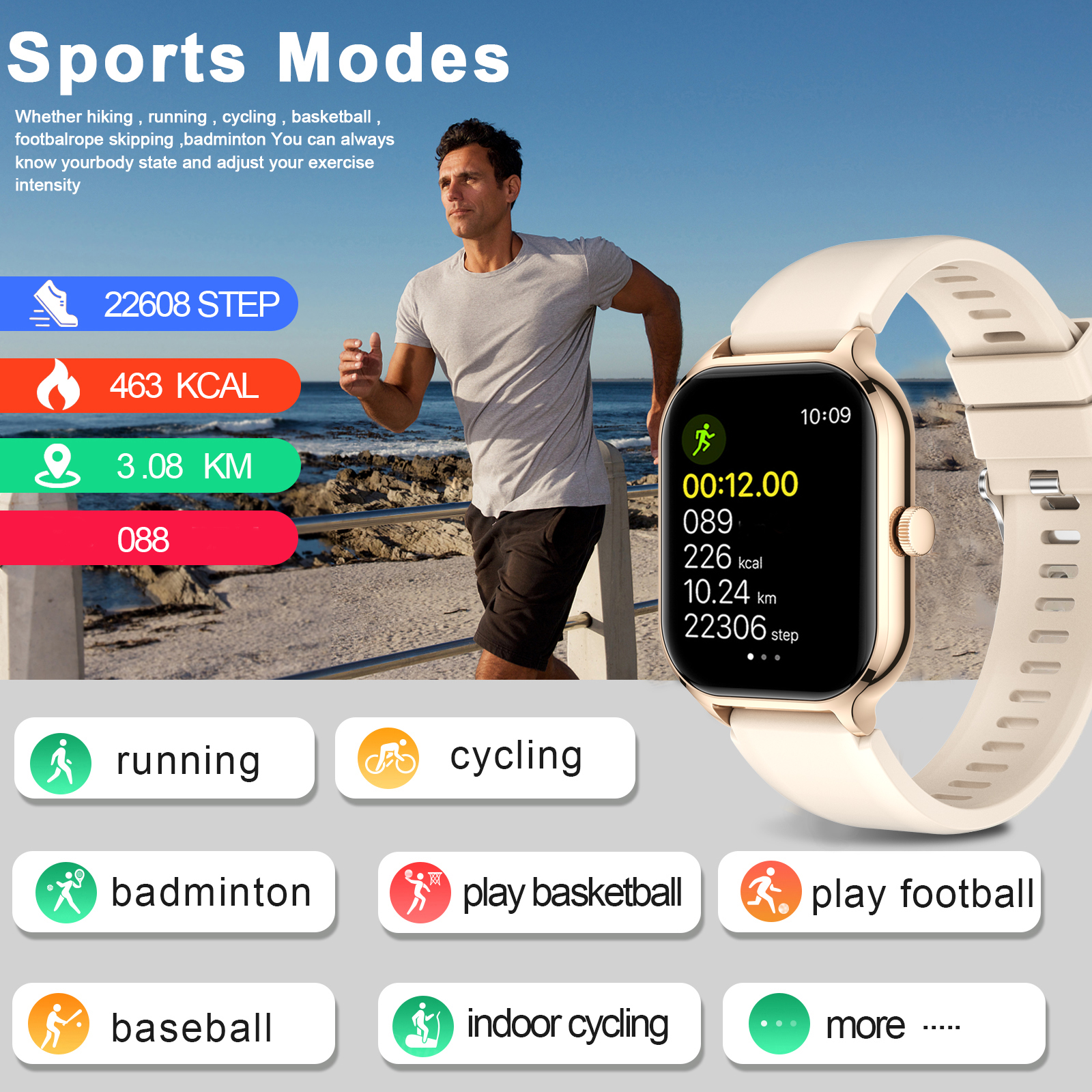 Smart watch, wireless calling  - Smartwatch Iphone Watches For Women recension och pris