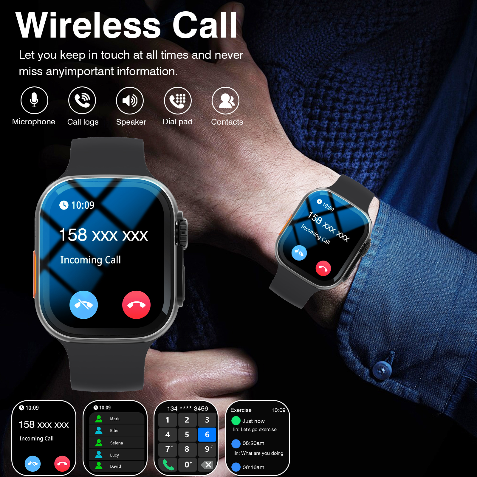 2026 New Smart Watch, HD Large - Smartwatch Iphone Watches For Women recension och pris