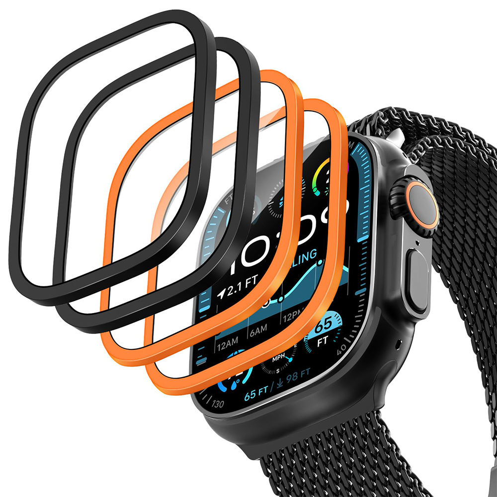 2PCS Titanium Metal Frame for  - Smartwatch Watches For Men recension och pris