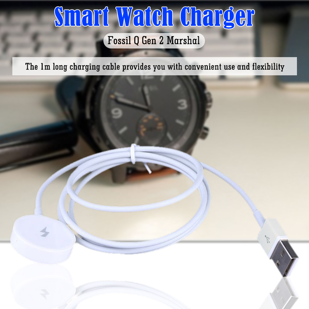 USB Smart Watch Magnetic Charg - Fossil Watches Smartwatch Gen 3 recension och pris