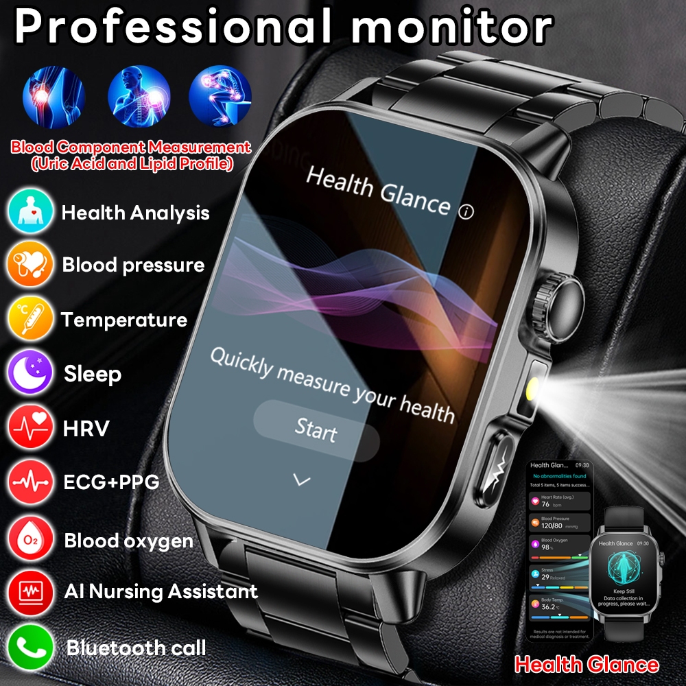 2026 New Model Uric Acid & Lip - Smartwatch Health Watches For Women recension och pris