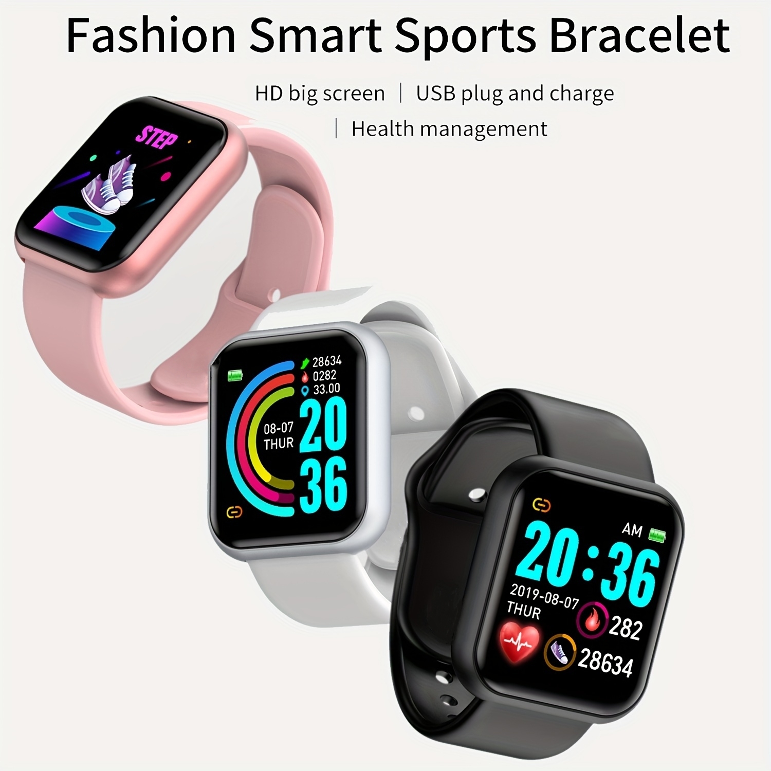 Smart Watch For Men Women Spor - Watch Smart Y68 recension och pris