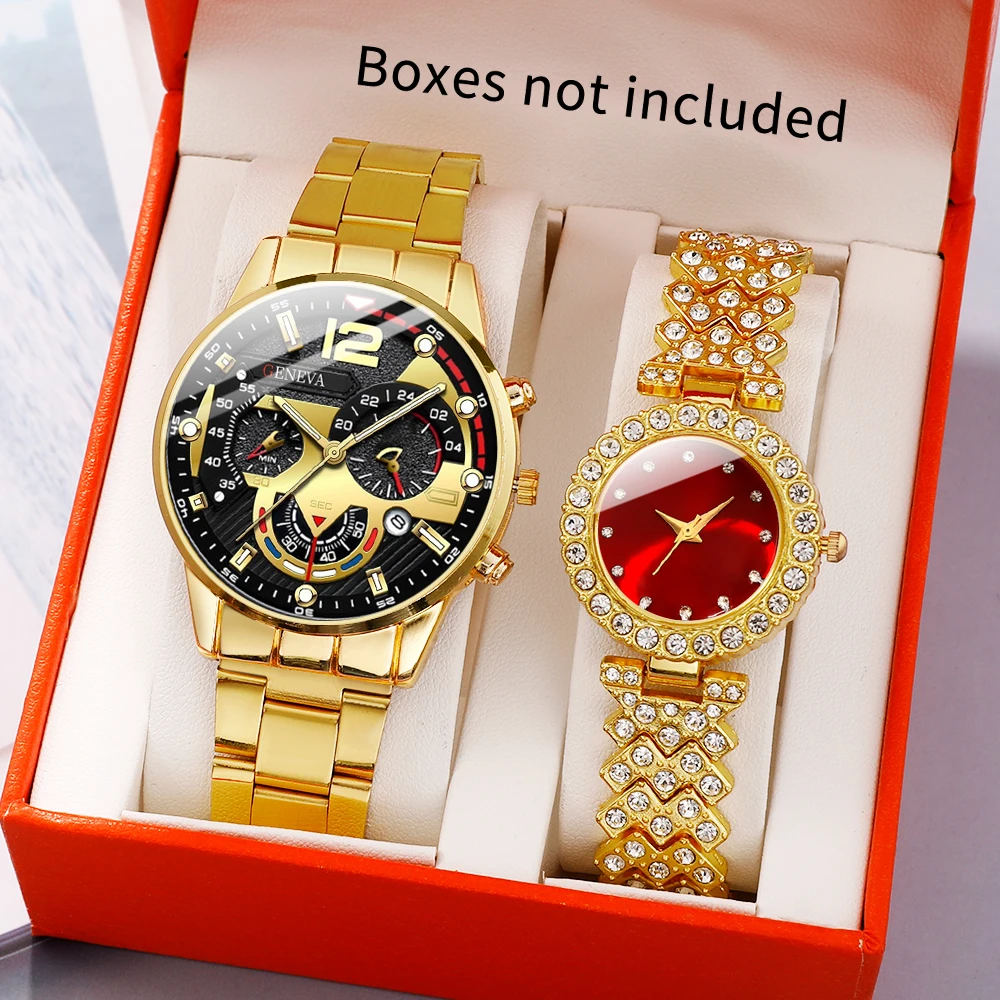 Quartz Alloy Watch for Couple, - Couple Watches Smartwatch recension och pris