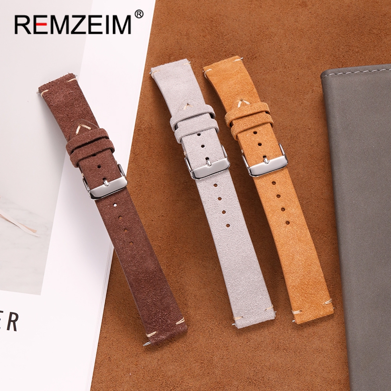 Suede Quick Release Leather Re - Smartwatch Vintage Watches For Women recension och pris