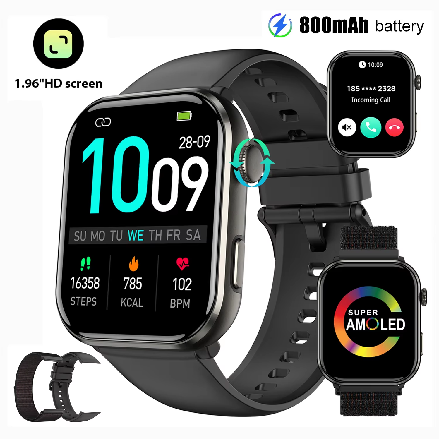 Blackview R60 Bluetooth Call S - Smartwatch Health Watches For Women recension och pris