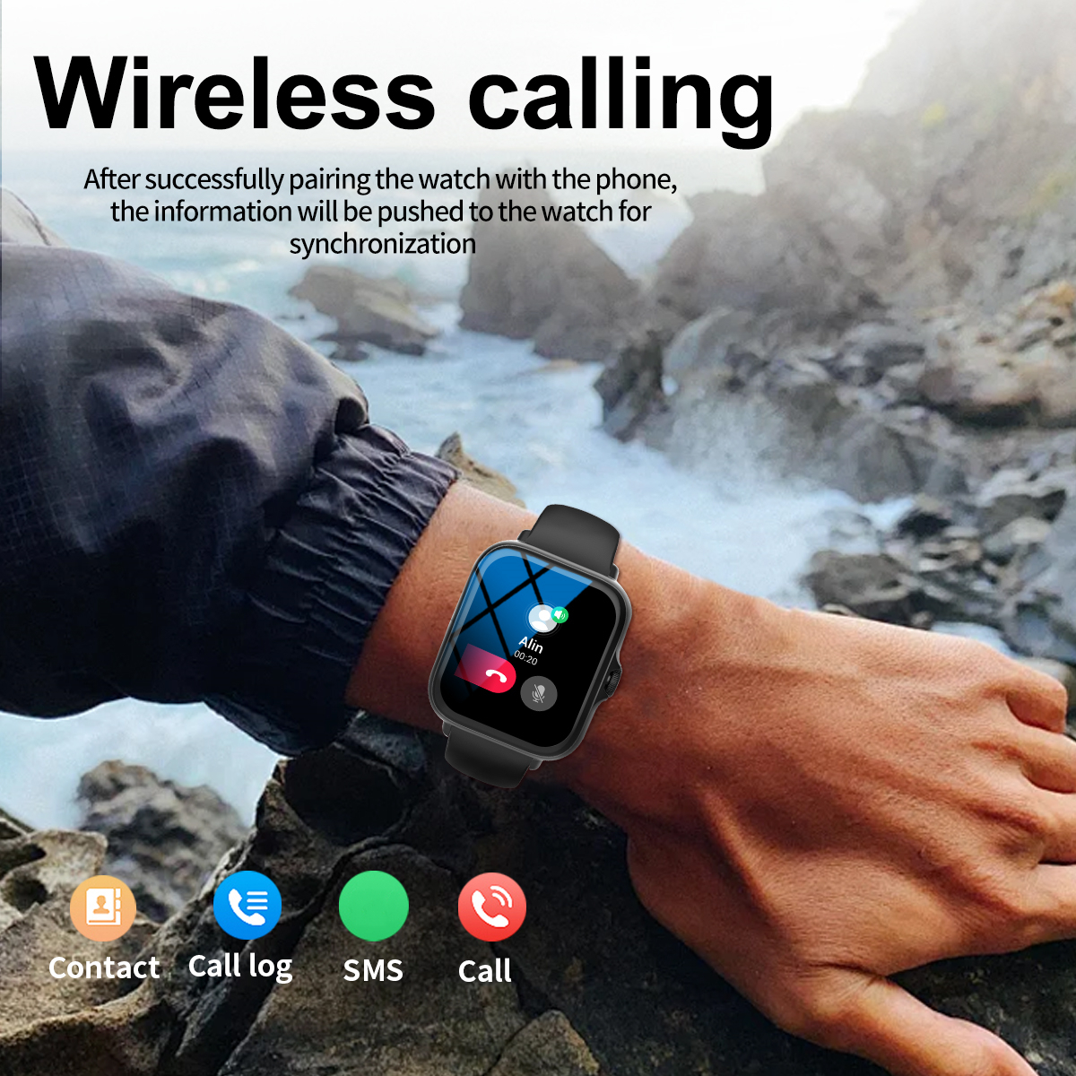 Smartwatch Sports Music Contro - Watch Smart Y68 recension och pris