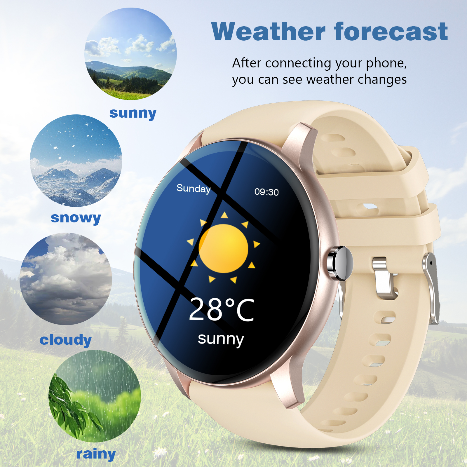 Smart Watch, Wireless Call/Dia - Smartwatch Iphone Watches For Women recension och pris