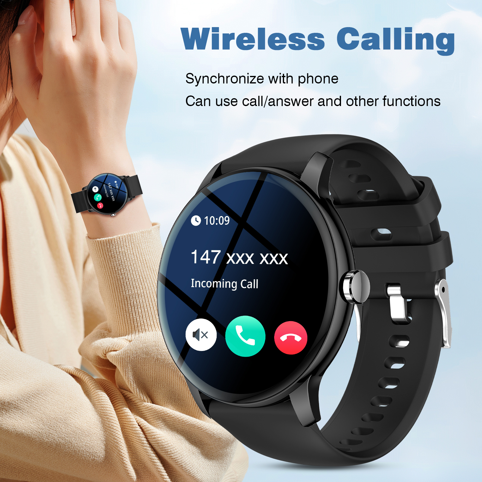 Smart Watch, Wireless Call/Dia - Smartwatch Iphone Watches For Women recension och pris
