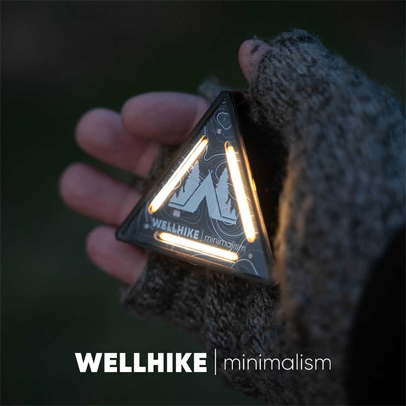 WELLHIKE Outdoor Tactics Trian - Tritium Gas Tube recension och pris