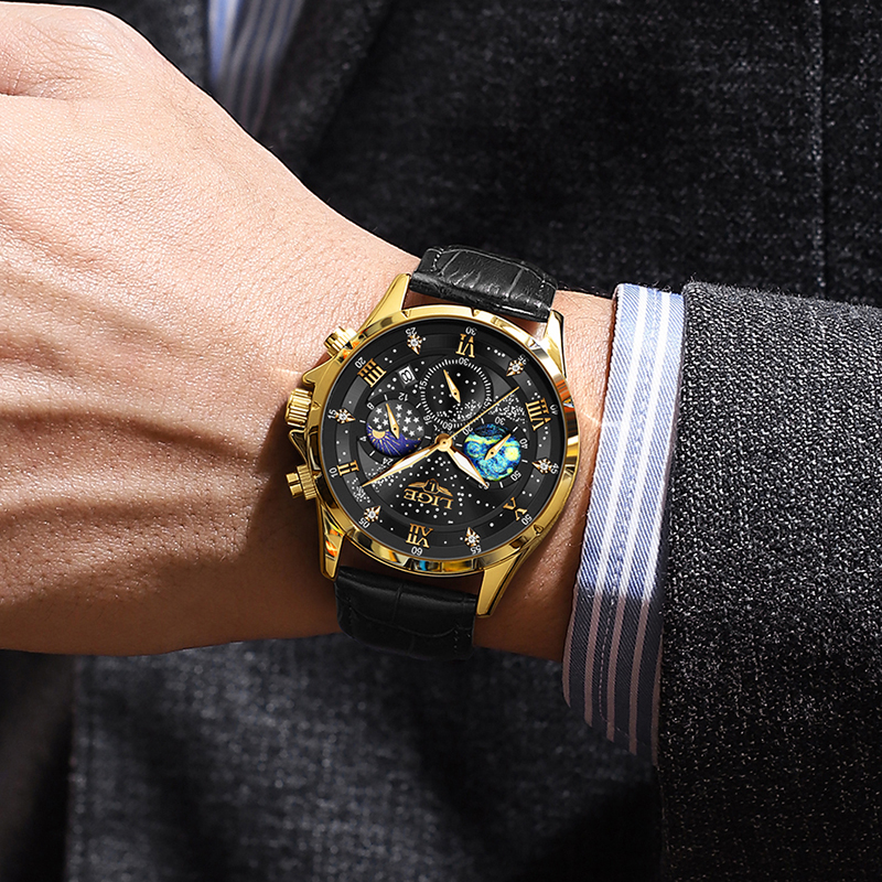 LIGE 2024 Top Luxury Brand Men - Smartwatch Army Watches For Men recension och pris