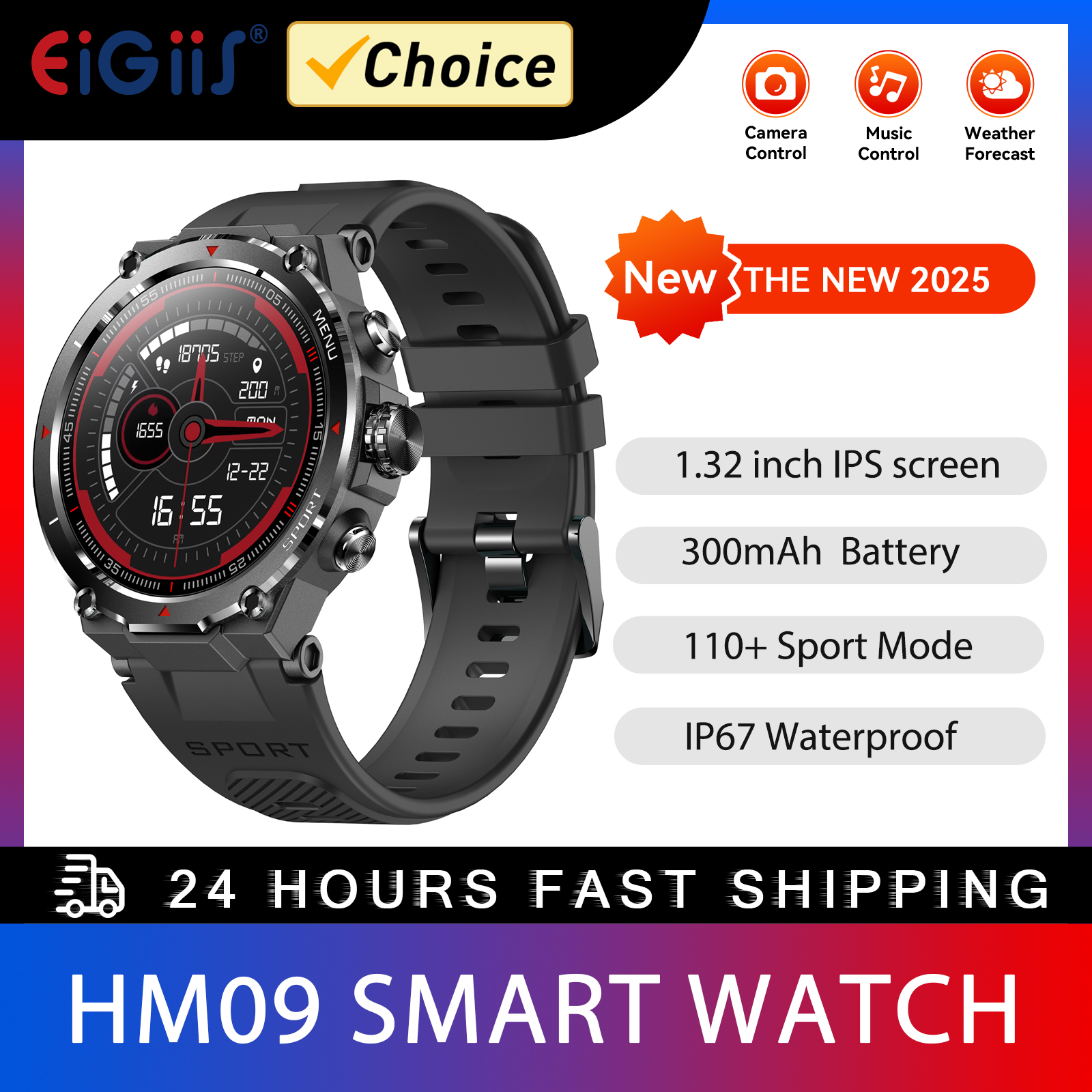 EIGIIS Military Smart Watch fo - Smartwatch Watches For Men recension och pris