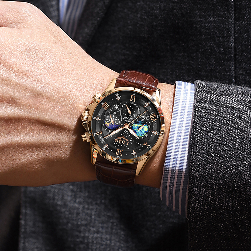 LIGE 2024 Top Luxury Brand Men - Smartwatch Army Watches For Men recension och pris