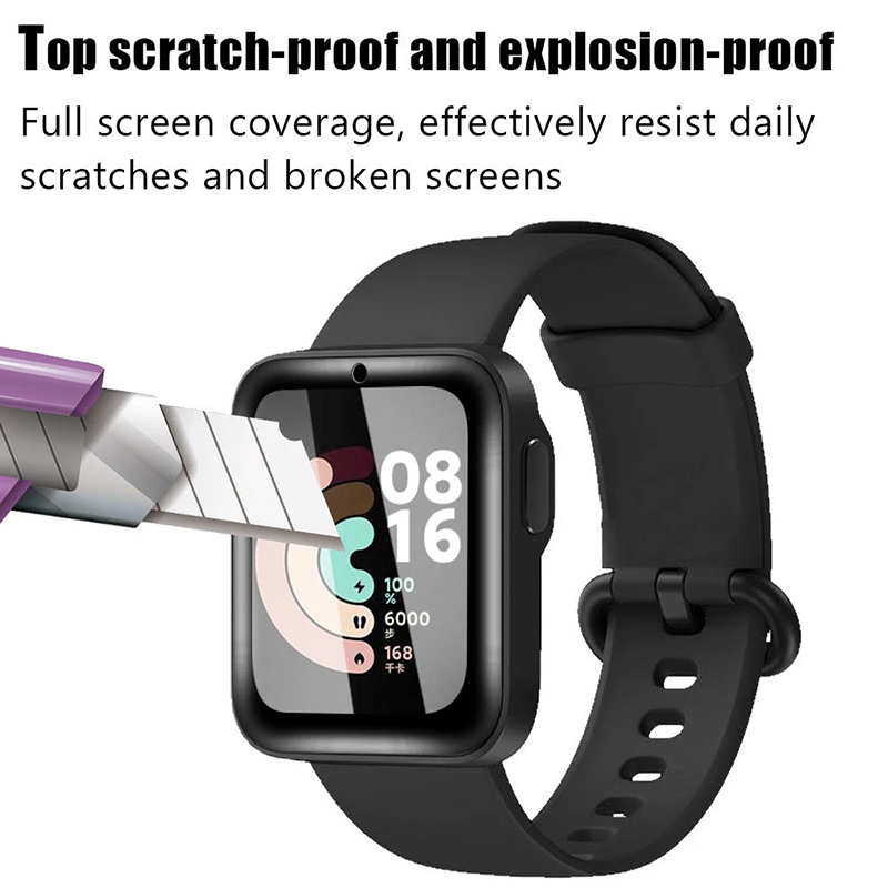 2 Pcs Tempered Glass for Redmi - Smartwatch Watches Xiaomi recension och pris