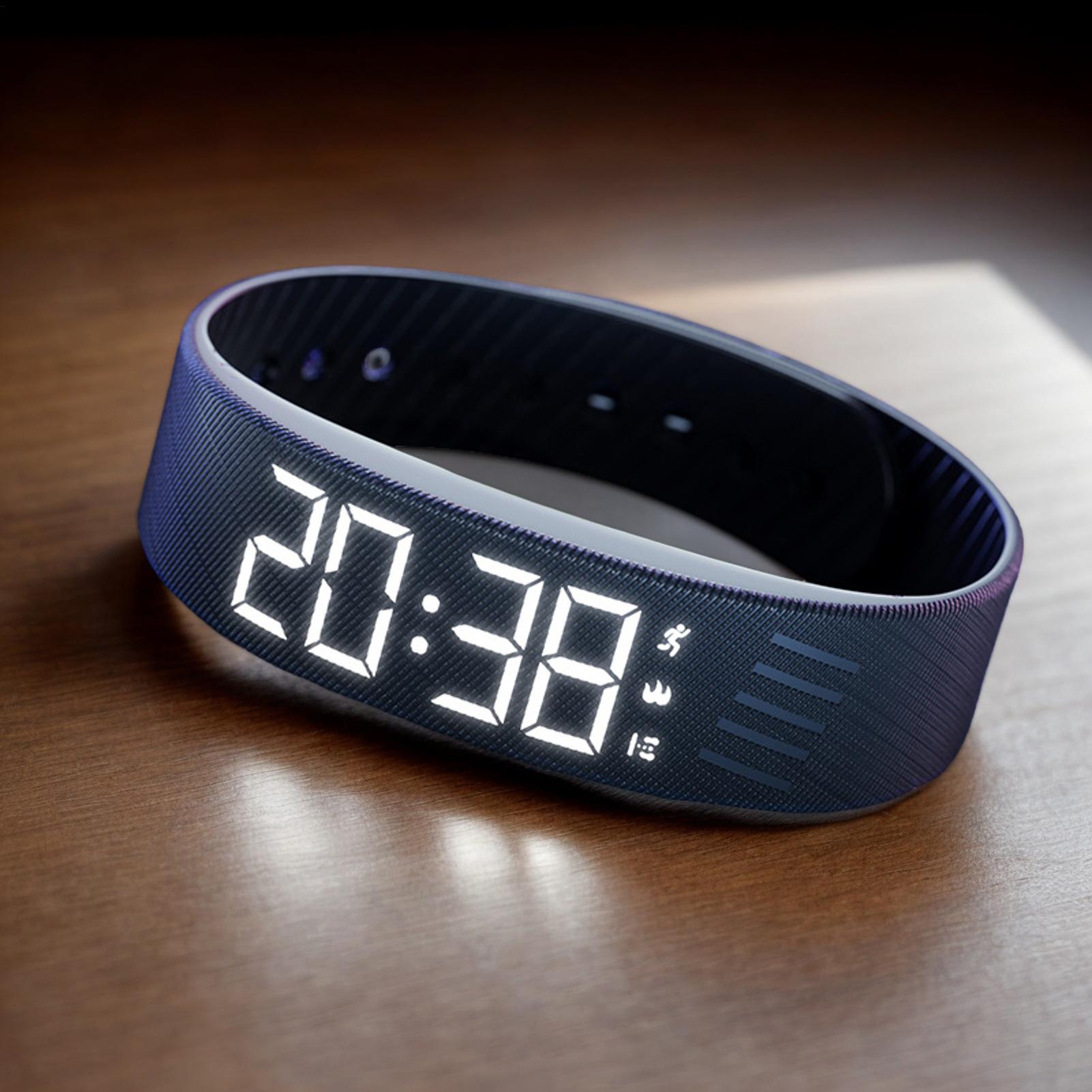 Alarm Watch Digital Watch with - Smartwatch Watches For Men recension och pris