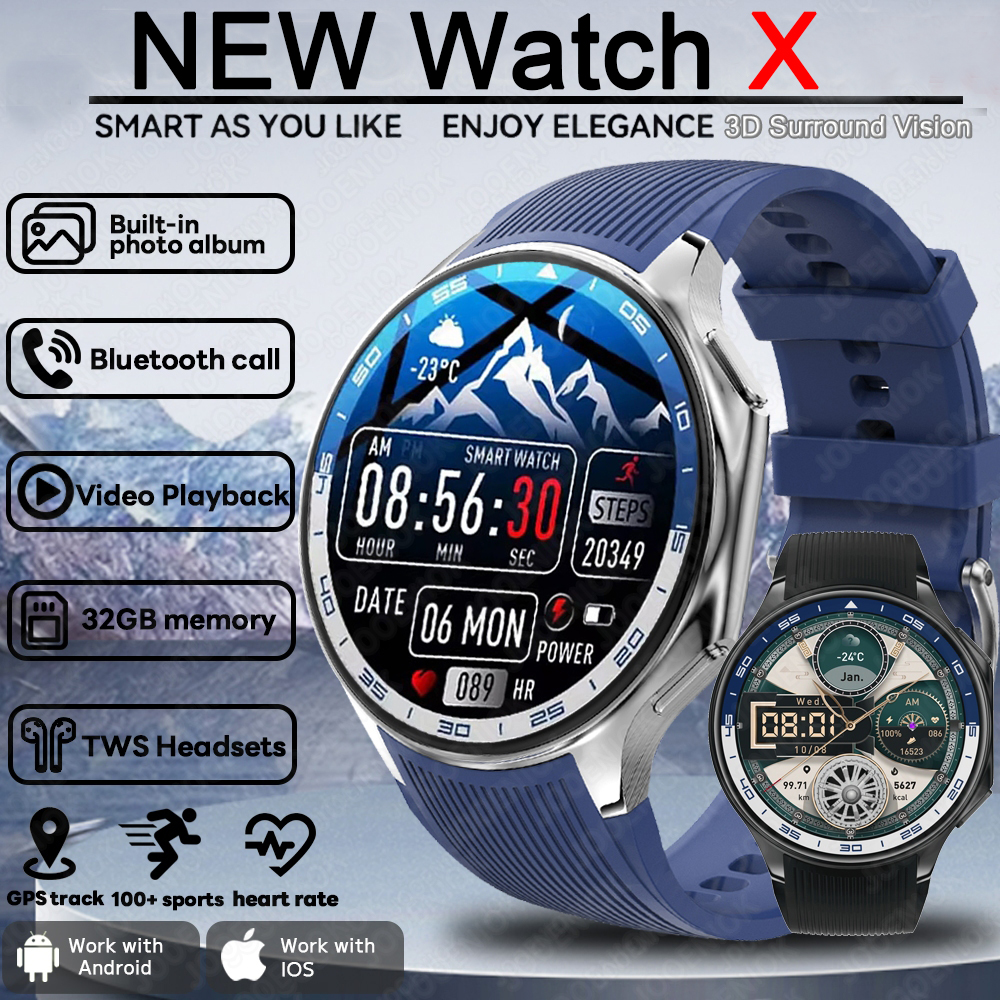 DT Watch X Smart Watch 4GB Amo - Smartwatch Timex Watches For Women recension och pris