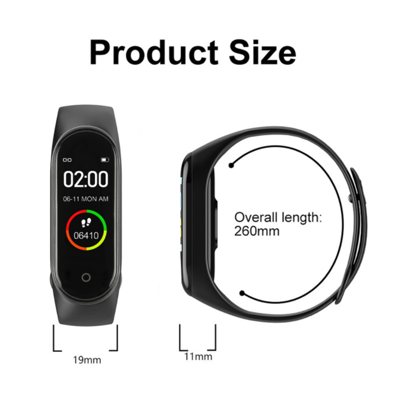 M4 Smart Watchs Sport Wristban - Smartwatch Ladies Watches Branded recension och pris