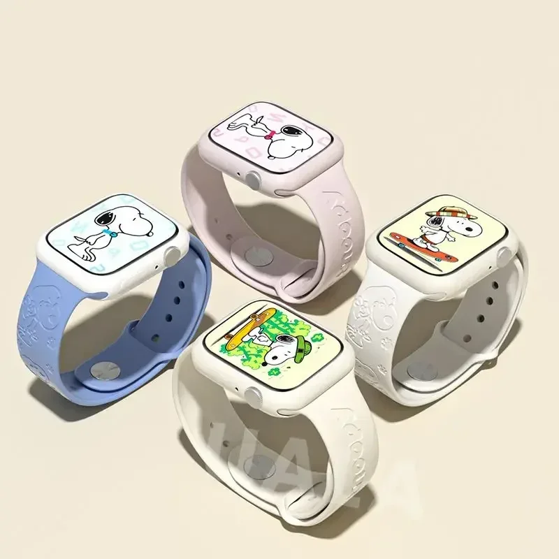 Snoopy iwatch8 watch with appl - Apple Watch Band recension och pris