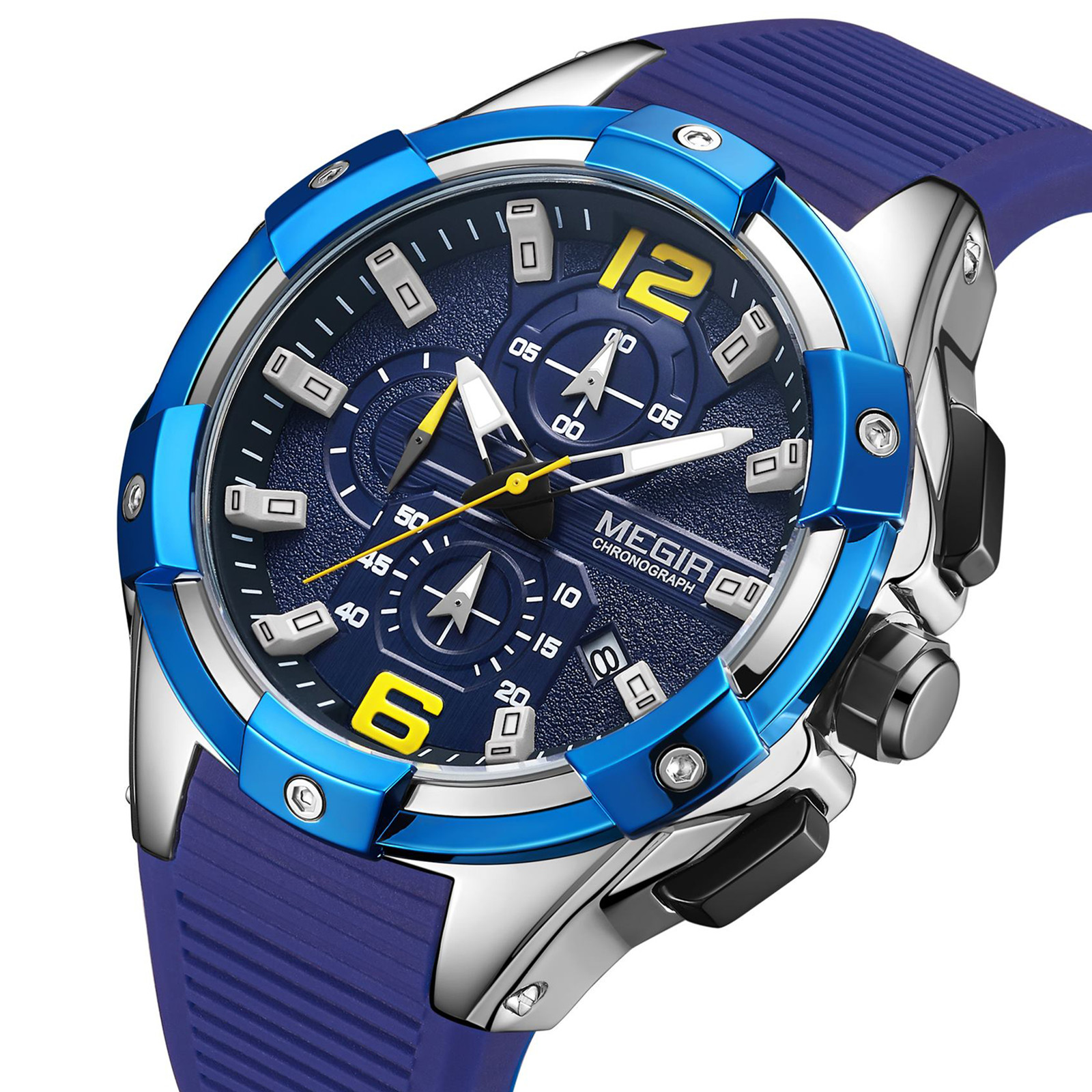 MEIGR Men's Sports Chronograph - Smartwatch Army Watches For Men recension och pris