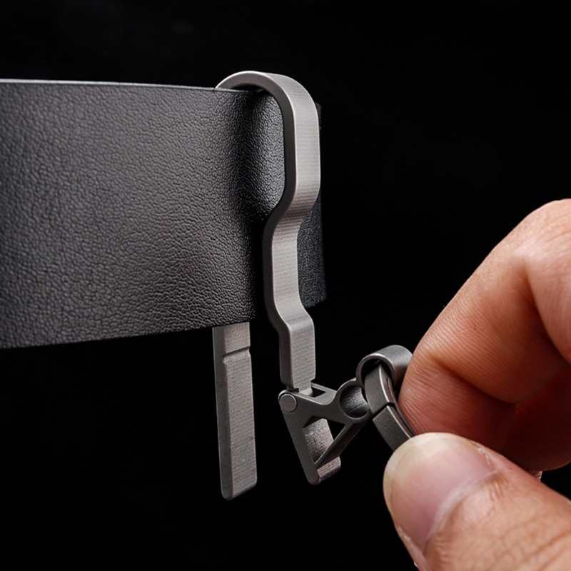 Titanium Alloy Belt Loop Keych - Tritium Gas Tube recension och pris