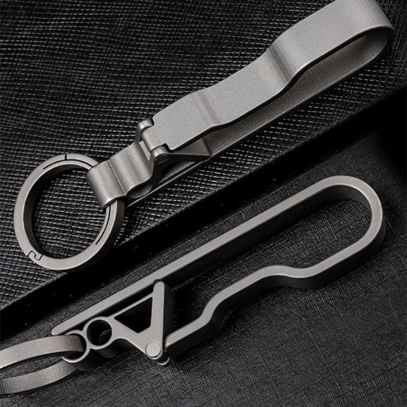 Titanium Alloy Belt Loop Keych - Tritium Gas Tube recension och pris