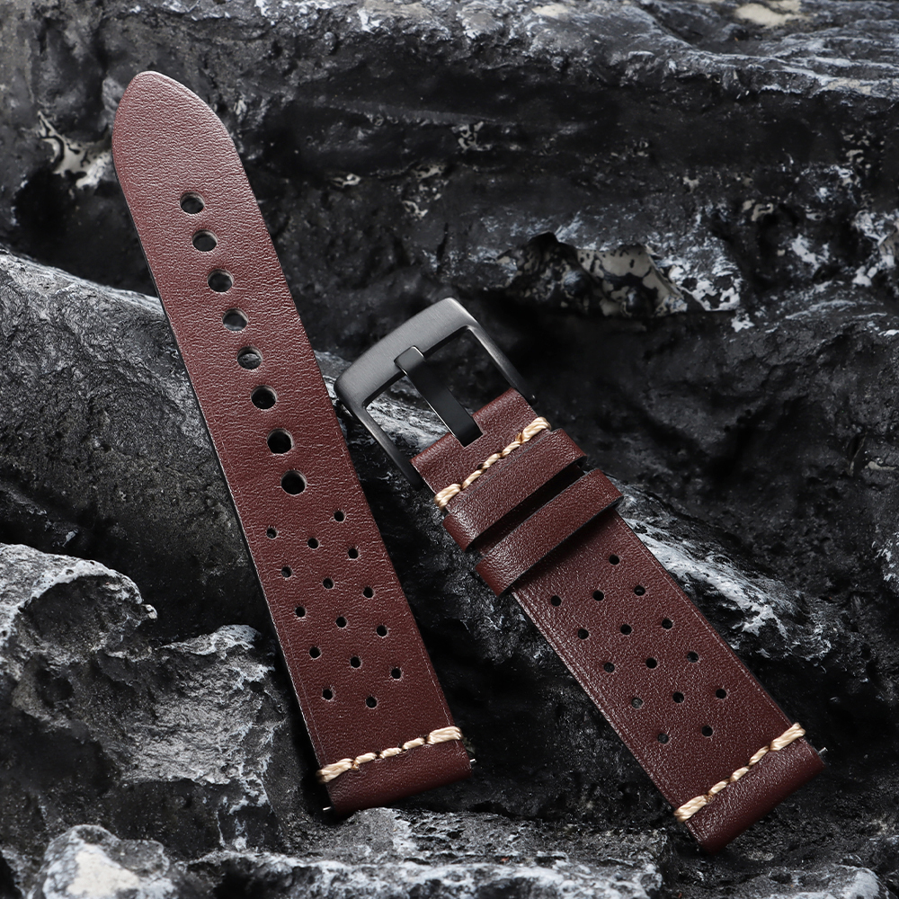 Vintage Cowhide Watch Strap 20 - Smartwatch Vintage Watches For Women recension och pris