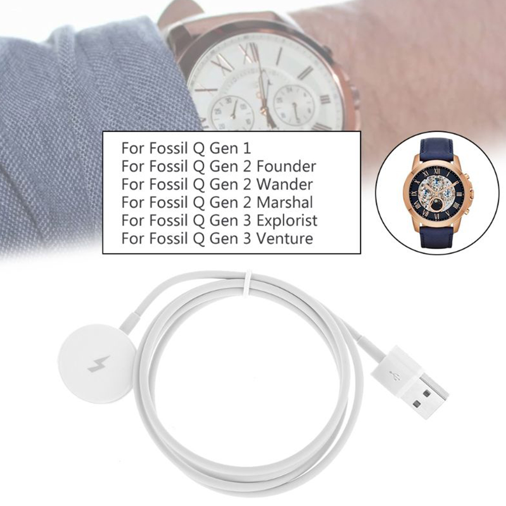 USB Watch Charger Adapter Shor - Fossil Watches Smartwatch Gen 3 recension och pris