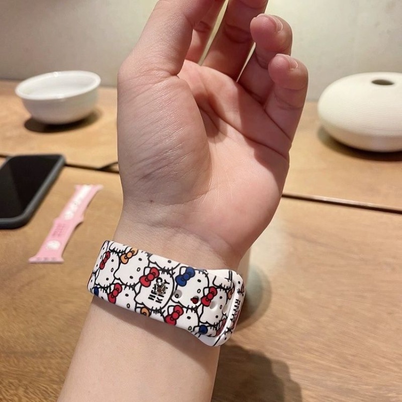 Anime Sanrio Cute Hello Kitty  - Apple Watch Band recension och pris