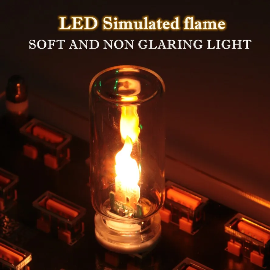 USB Flame Flickering LED Frost - Tritium Gas Tube recension och pris