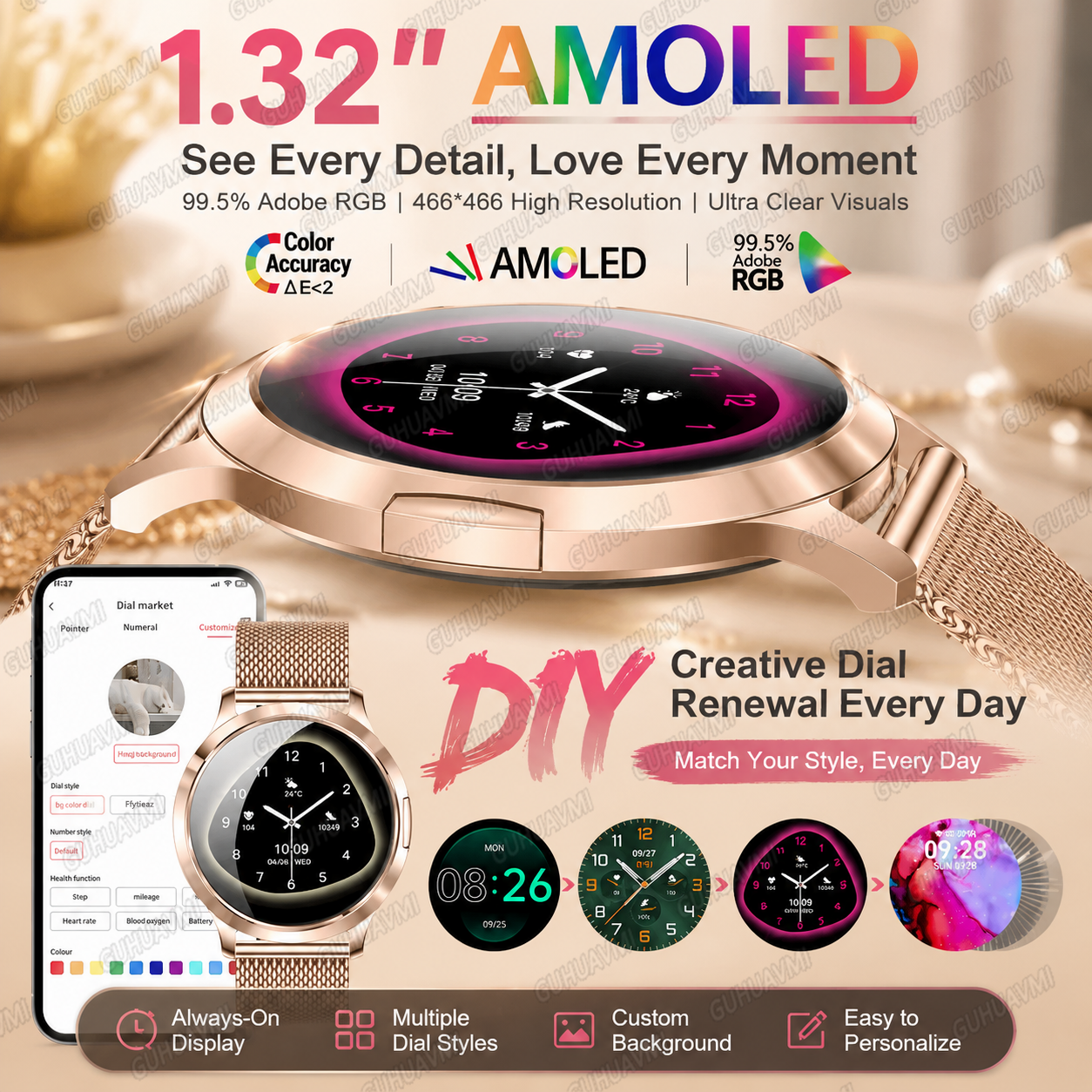 2026 New Ultra-thin Smart Watc - Smartwatch Health Watches For Women recension och pris