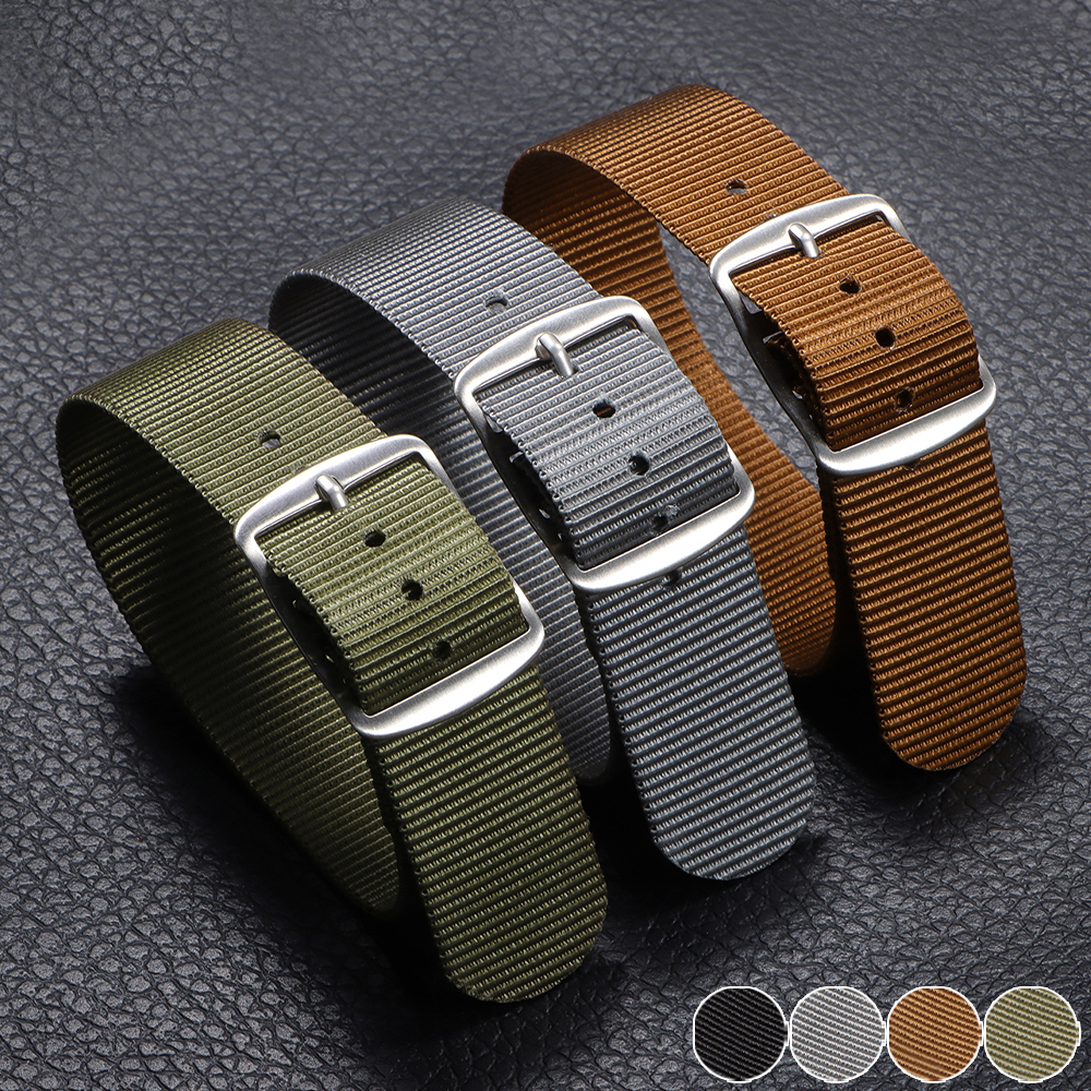 20mm Sport Nylon Watch Band fo - Smartwatch Army Watches For Men recension och pris