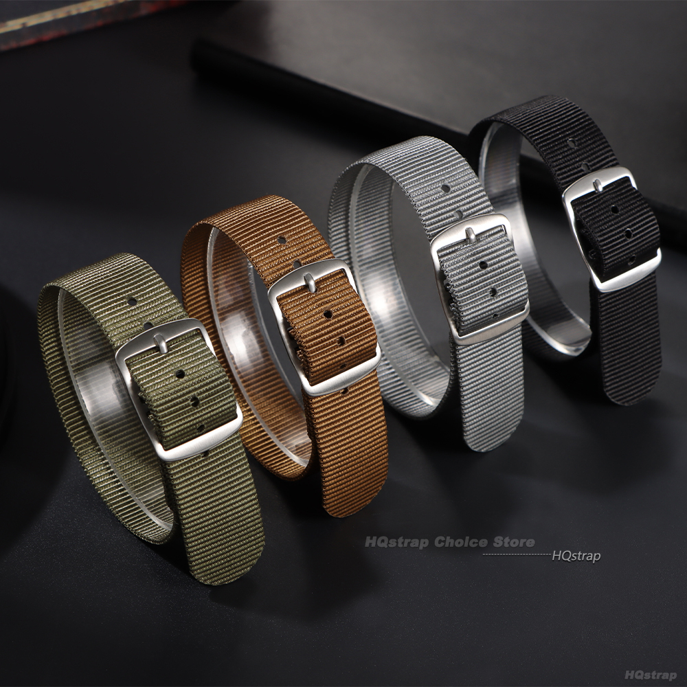 20mm Sport Nylon Watch Band fo - Smartwatch Army Watches For Men recension och pris