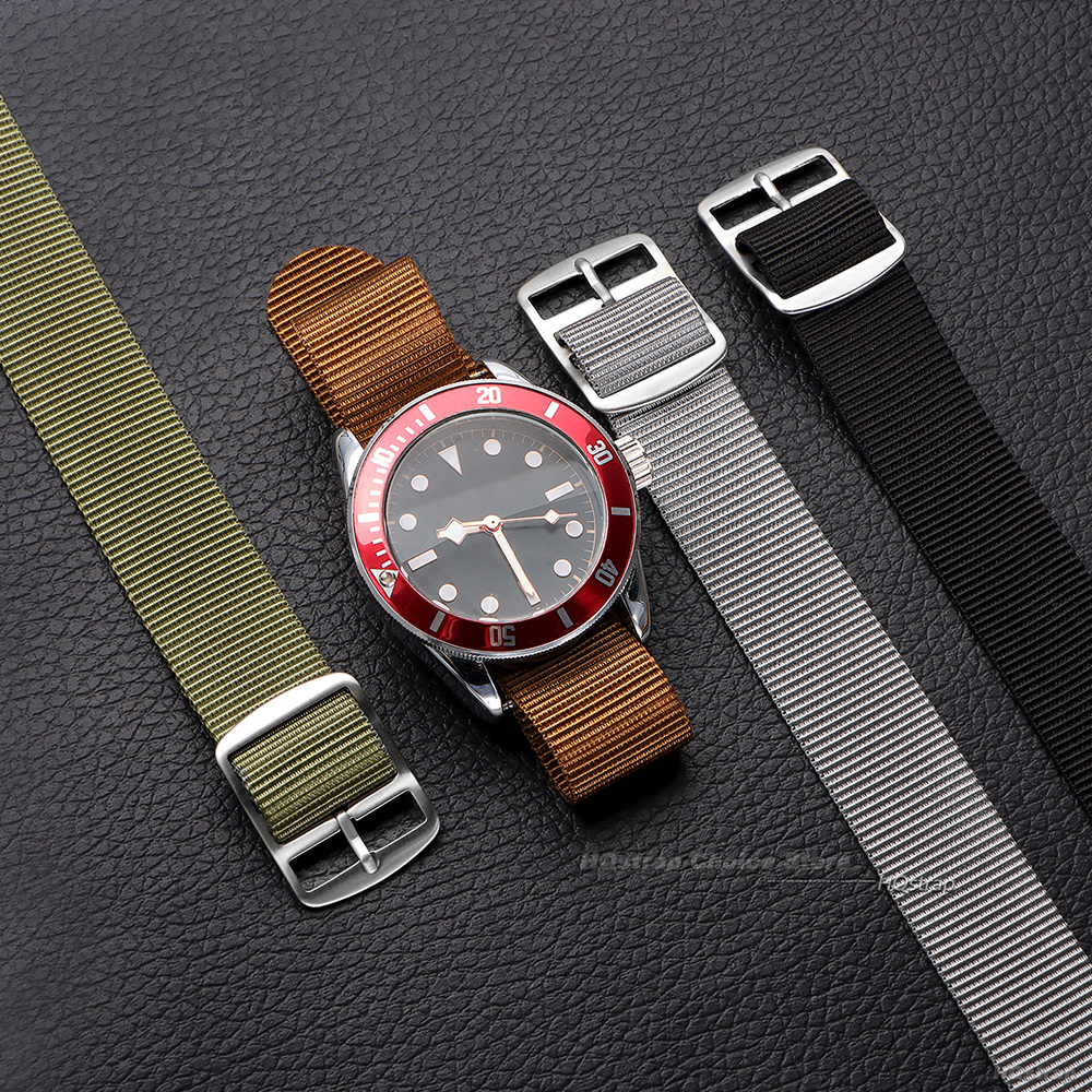 20mm Sport Nylon Watch Band fo - Smartwatch Army Watches For Men recension och pris