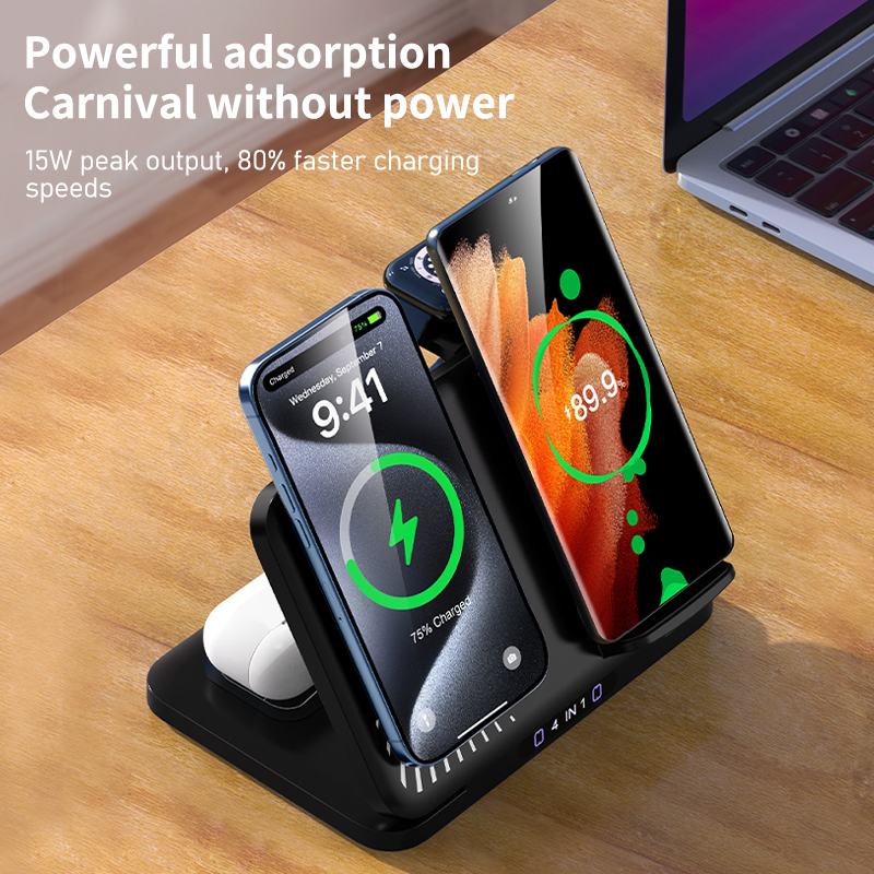 4 in 1 Dual Phone Wireless Cha - Smartwatch Watches Xiaomi recension och pris