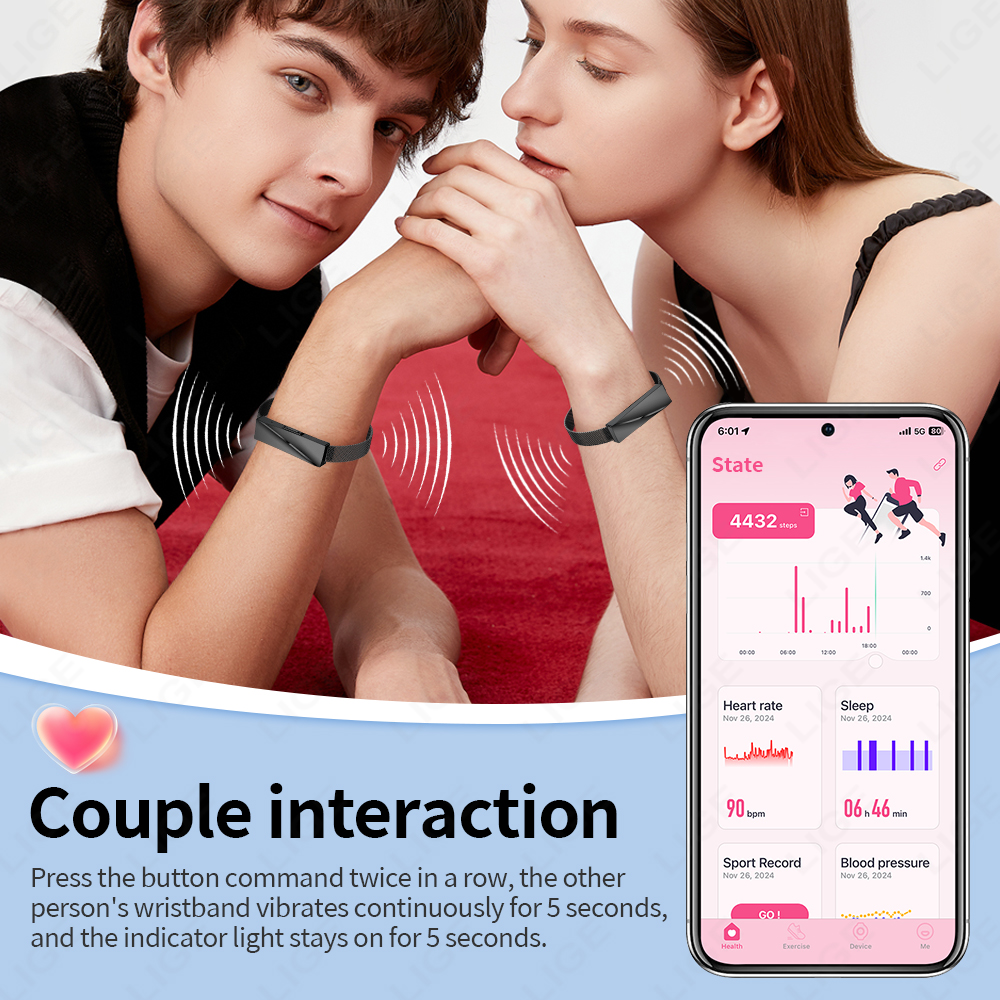 2026 New Smart Bracelet For Me - Couple Watches Smartwatch recension och pris