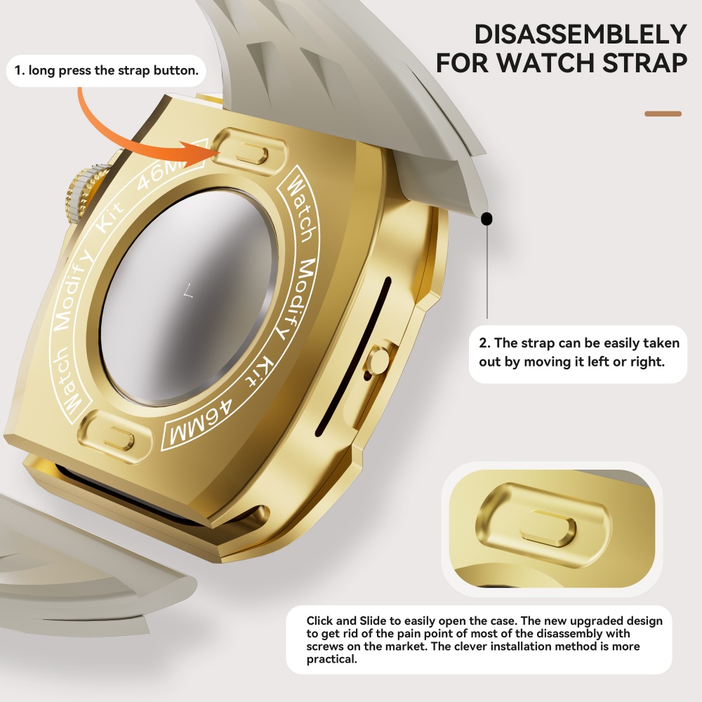 Luxury Case for Apple Watch Se - Apple Watch Band recension och pris