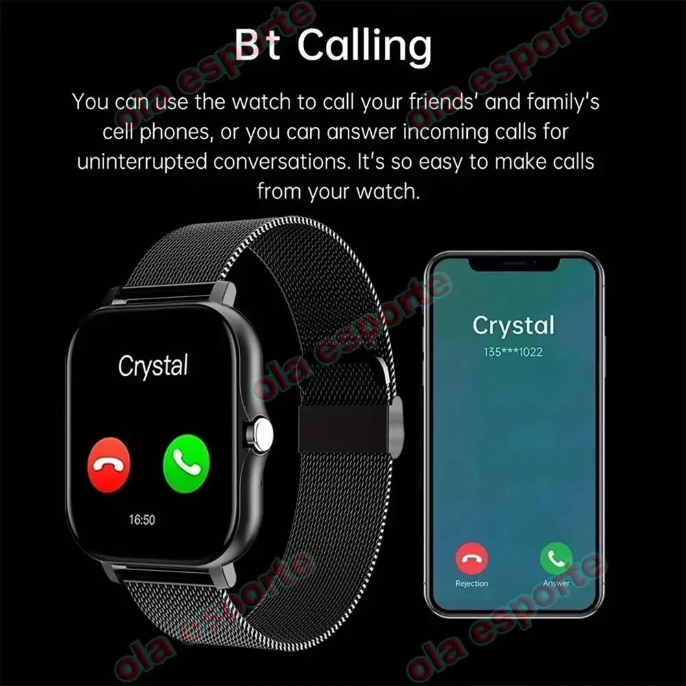Smart watch wireless calling/d - Smartwatch Iphone Watches For Women recension och pris