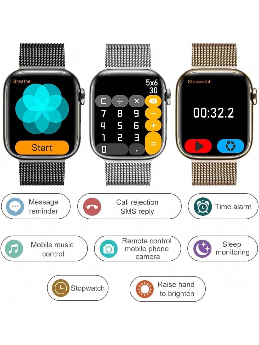 Smart Watches for Women Men (A - Smartwatch Iphone Watches For Women recension och pris