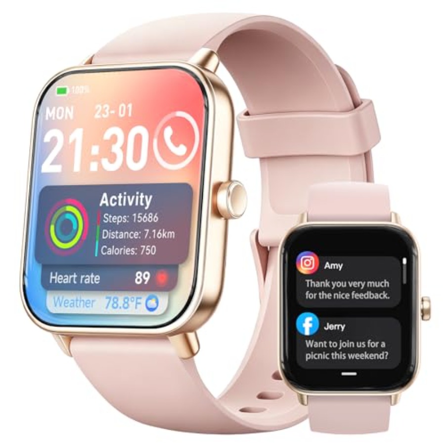 Smart Watch for Women, 1.85 in - Smartwatch Iphone Watches For Women recension och pris