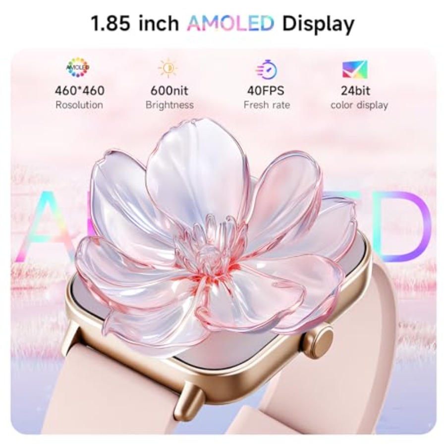 Smart Watch for Women, 1.85 in - Smartwatch Iphone Watches For Women recension och pris