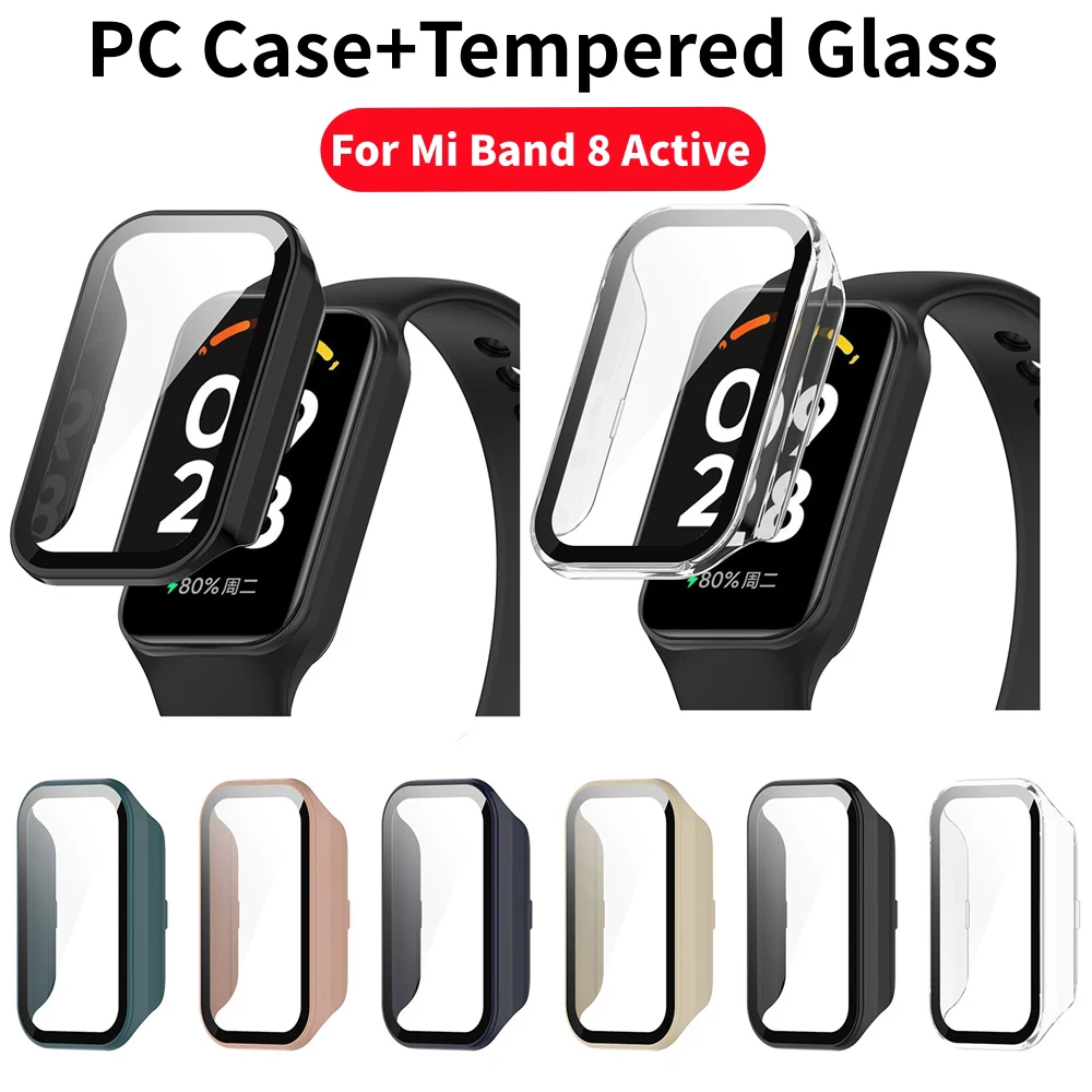 PC Case+Tempered Glass For Xia - Smartwatch Watches Xiaomi recension och pris