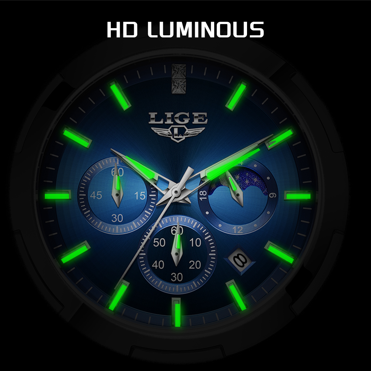 LIGE Top Brand Luxury Watch Wo - Smartwatch Ladies Watches Branded recension och pris