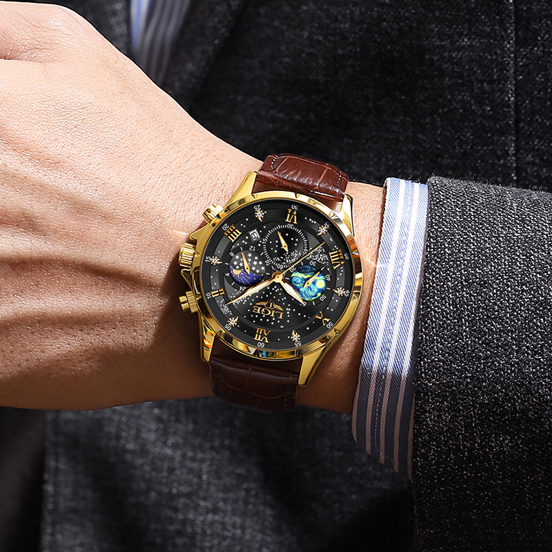 LIGE 2024 Top Luxury Brand Men - Smartwatch Army Watches For Men recension och pris