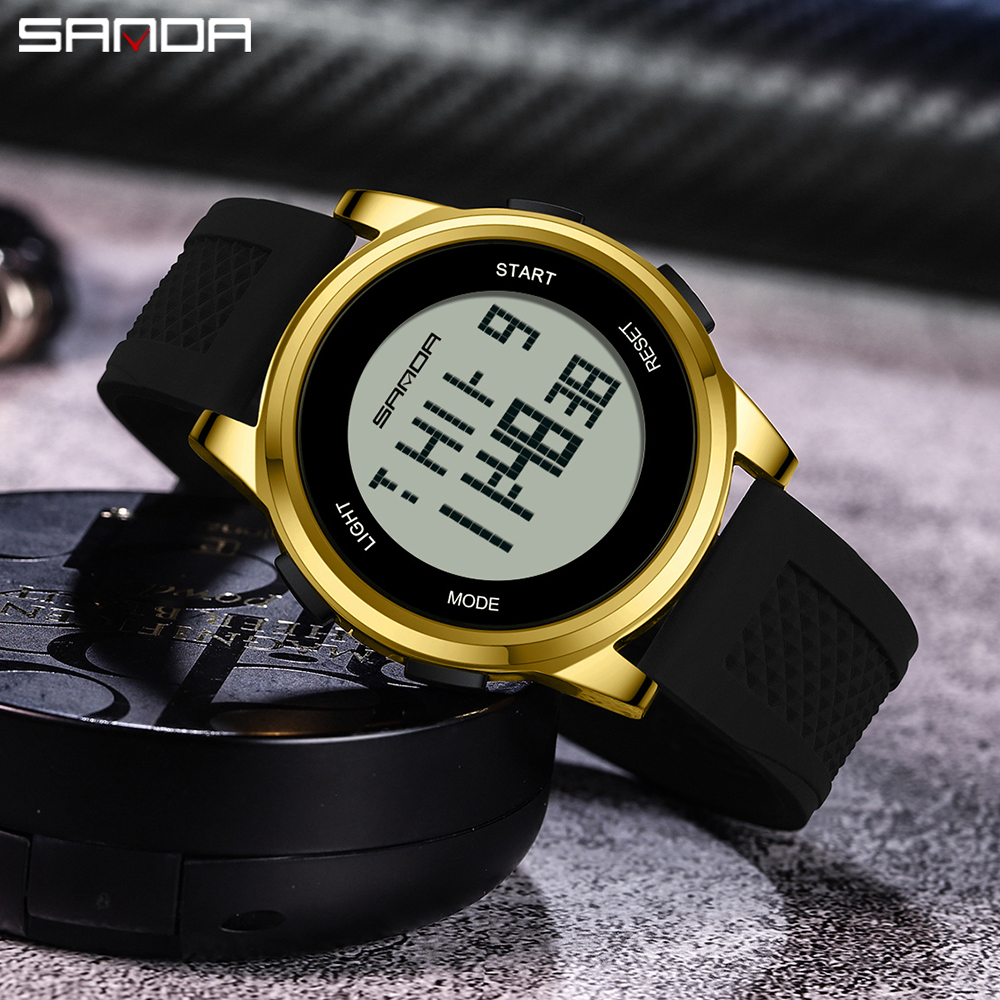 SANDA 9067 Digital Watch Men M - Smartwatch Army Watches For Men recension och pris