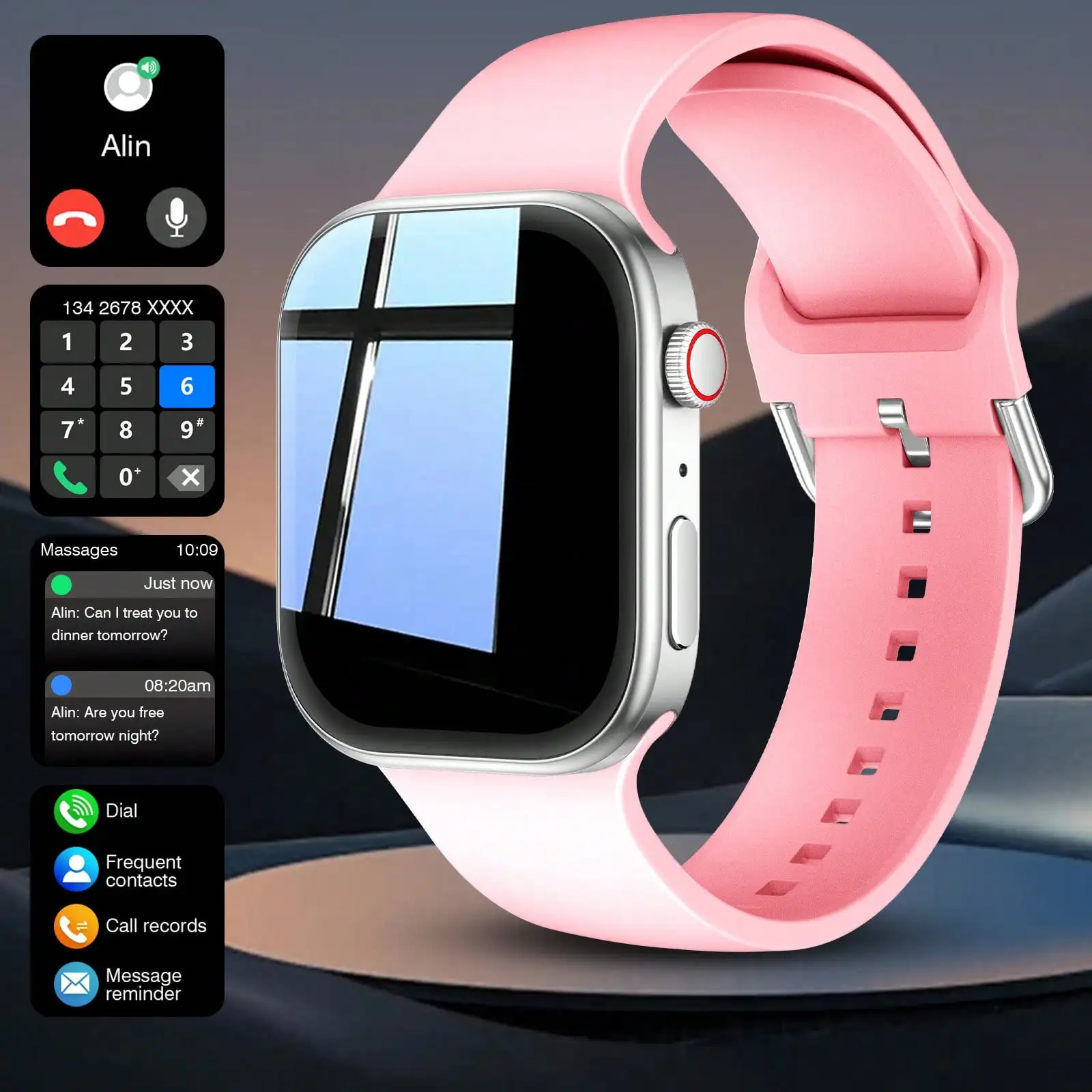 Smart Watch, Wireless Calling  - Smartwatch Iphone Watches For Women recension och pris