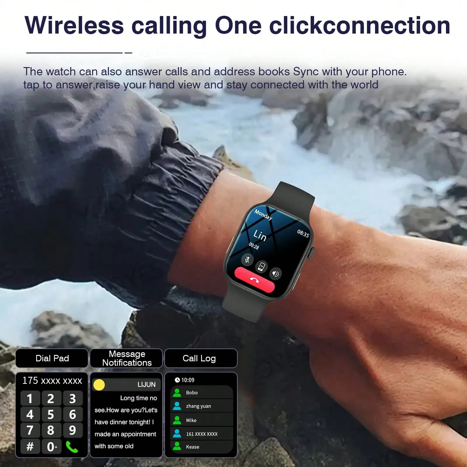 Smart Watch, Wireless Calling  - Smartwatch Iphone Watches For Women recension och pris