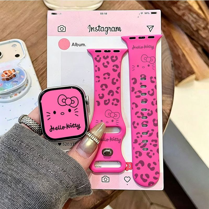 Anime Cartoon Tiger Hello Kitt - Apple Watch Band recension och pris